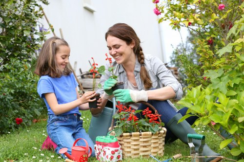 Garden waste recycling and sustainable maintenance in Fitzrovia